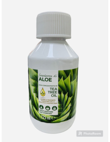 essenza  PROFUMO PER AMBIENTI ALOE TEA TREE OIL 125ML