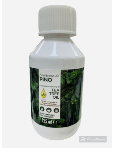 essenza  PROFUMO PER AMBIENTI PINO TEA TREE OIL 125ML