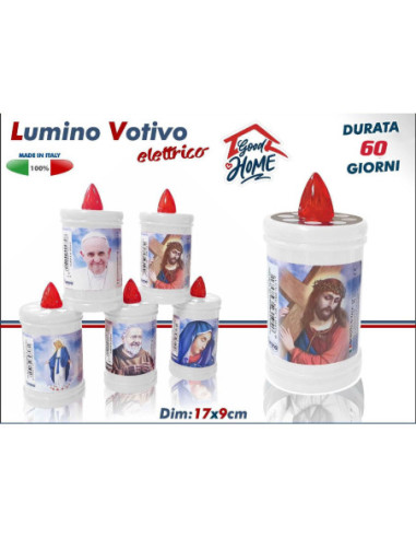 lumino votivo biano 60gg