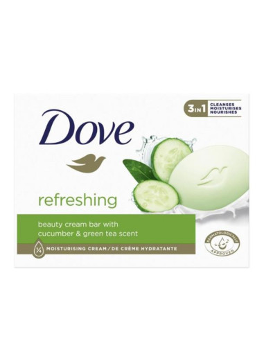 DOVE SAPONETTA CETRIOLO E THE VERDE 90GR 2 PEZZI