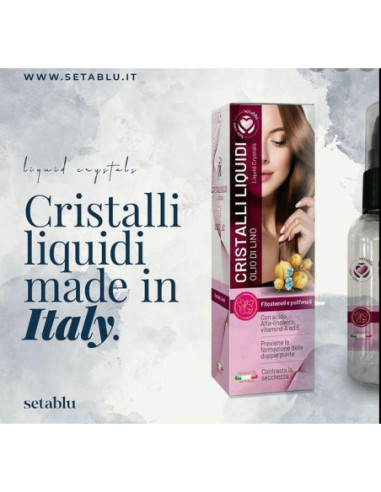 SETABLU Cristalli Liquidi per capelli con VITAMINA E spray 50ml