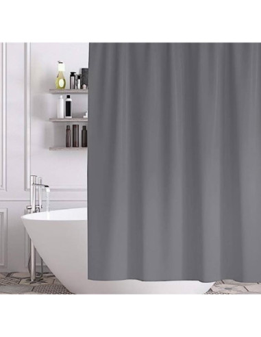 TENDA DOCCIA GRIGIO 180*200CM