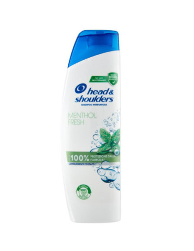 Head  Shoulders Shampoo Antiforfora Menthol Fresh 225 ml