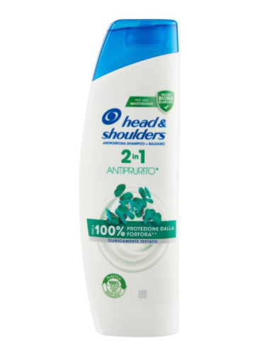 Head  Shoulders Antiforfora Shampoo + Balsamo 2in1 Antiprurito 225 ml