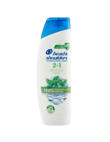 Head  Shoulders Antiforfora Shampoo + Balsamo 2in1 Menthol Fresh 225 ml