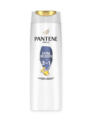 Pantene Shampoo+Balsamo+Trattamento 3in1 Extra Delicato 225 ml