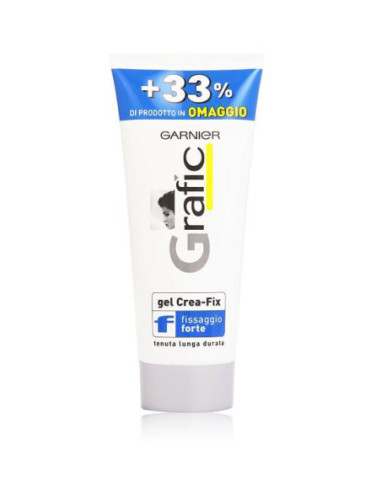 GARNIER GRAFIC GEL CREA FIX FISSAGGIO FORTE 200 ml gelatina per capelli