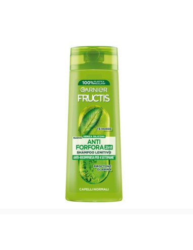 FRUCTIS SHAMPOO 2IN1 LENITIVO ANTIFORFORA CAPELLI NORMALI 250 ML