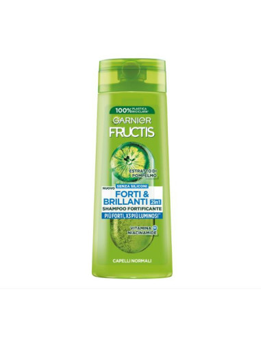 FRUCTIS SHAMPOO FORTIFICANTE 2IN1 FORTI  BRILLANTI CAPELLI NORMALI 250 ML.