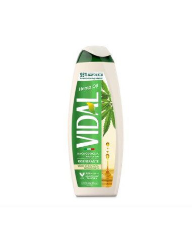 VIDAL BAGNO SCHIUMA 500 ML HEMP OIL