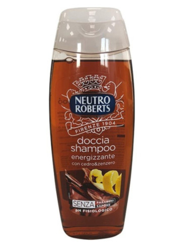 Neutro Roberts Doccia Shampoo Energizzante con Cedro E Zenzero 250 ml