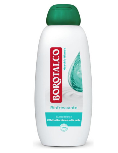 BOROTALCO BAGNODOCCIA RINFRESCANTE MUSCHIO BIANCO 450 ML