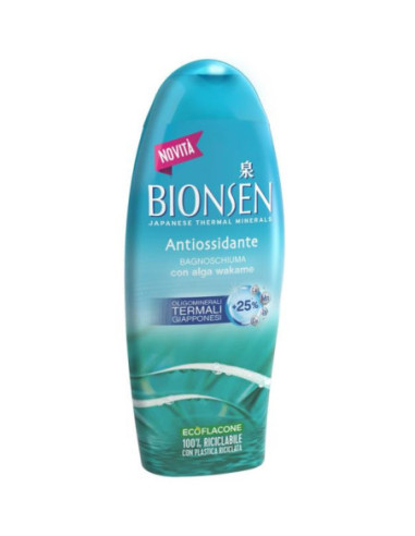 BIONSEN BAGNOSCHIUMA ANTIOSSIDANTE CON ALGA WAKAME 550 ML