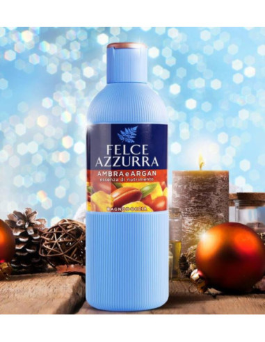 Felce azz. bagno  ambra & argan650 ml