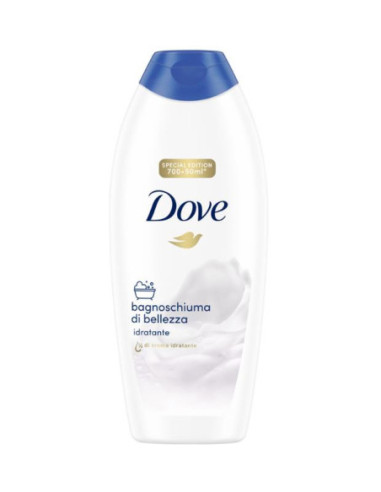 DOVE BAGNOSCHIUMA IDRATANTE 750 ML