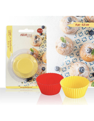 FORMA MUFFIN SILICONE 6PZ