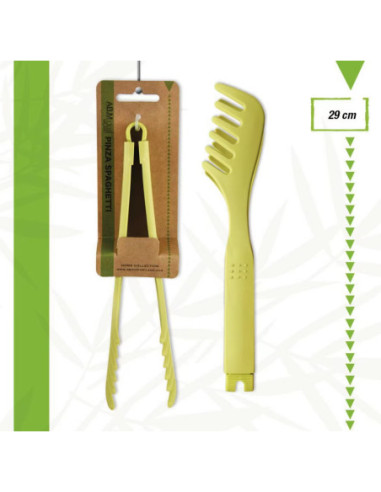 PINZA SPAGHETTI PP VERDE 29*5*3.5