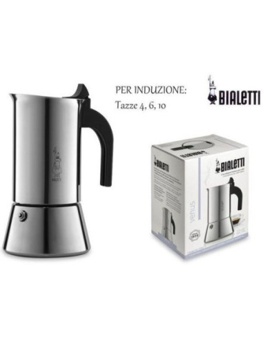 Bialetti Caffettiera Venus 4 Tazze Induzione