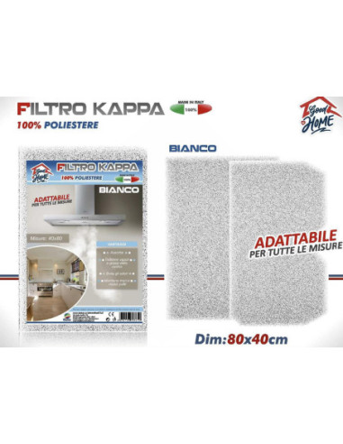 FILTRO KAPPA BIANCO  40X80