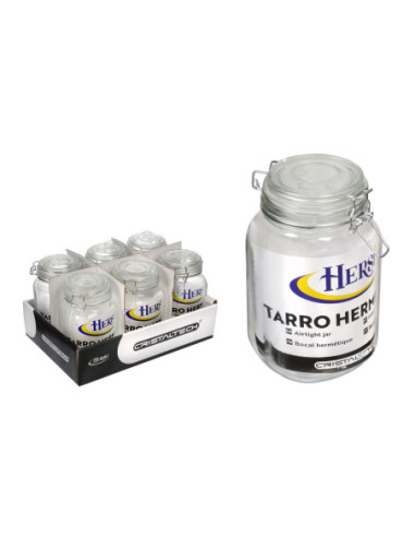 TARRO CRISTAL HERMRTICO 1.5L