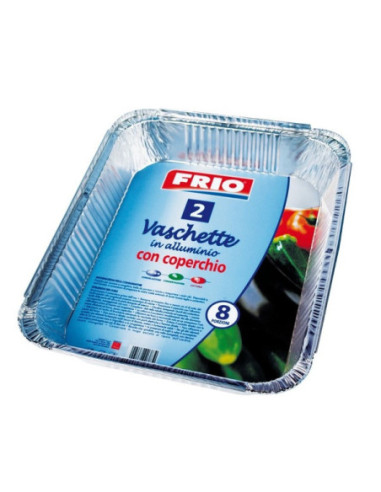 frio 2 vaschette con coperchio