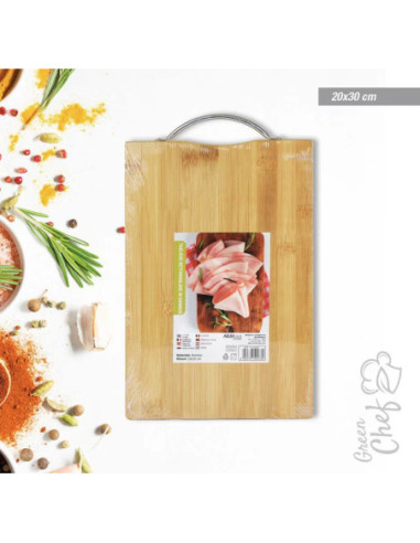 tagliere rettangolare bamboo 20*30