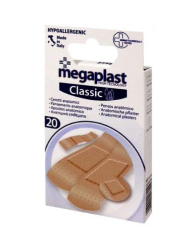 Megaplast Elastic Band Aid Set Of 20 Pieces