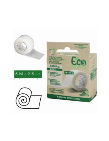 ESPARADRAPO BLANCO ECOSTRIPS 5 METROS X