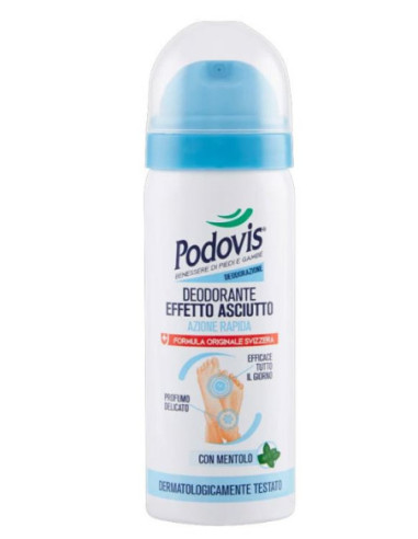 podovis deodorante effetto asciutto 50ml