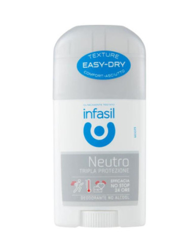 infasil Deostick Neutro Tripla Protezione 40 ml