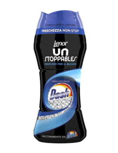 LENOR UNSTOPPABLES CRISTALLI PROFUMO PER IL BUCATO FRECHEZZA DI DASH 210 GRAMMI