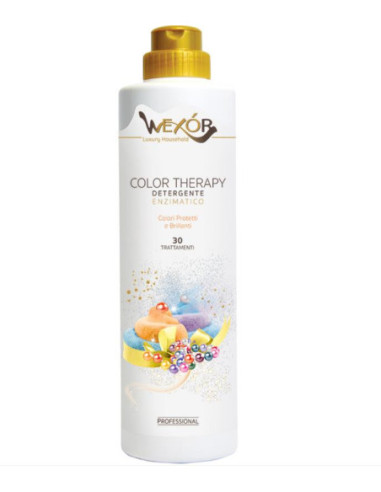 WEXOR COLOR THERAPY DETERGENTE ENZIMATICO COLORI PROTETTI E BRILLANTI 30 TRATTAMENTI 750 ML