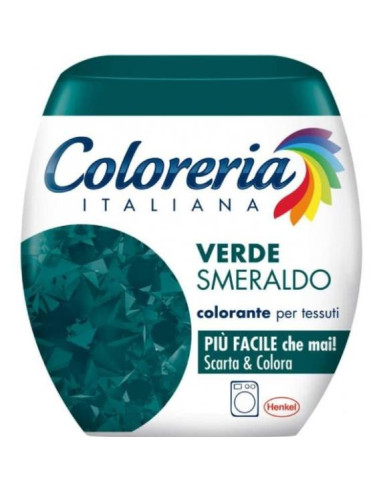 COLORERIA ITALIANA VERDE SMERALDO