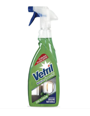 VETRIL VETRI & SPECCHI NATURAL ZERO ALLERGENI TRIGGER 650 ML