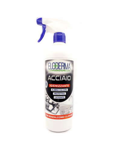 Eloderma Detergente Spray Acciaio Igienizzante 650 ml ACCIAIO