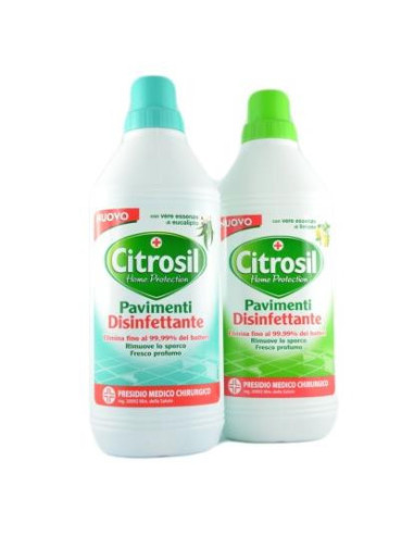 CITROSIL PAVIMENTI SGRASSATORE DISINFETTANTE EUCALIPTO / LIMONE 650ML