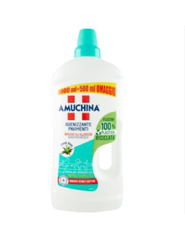 amuchina  igienizzante pavimentii freschezza aloe 1500ml