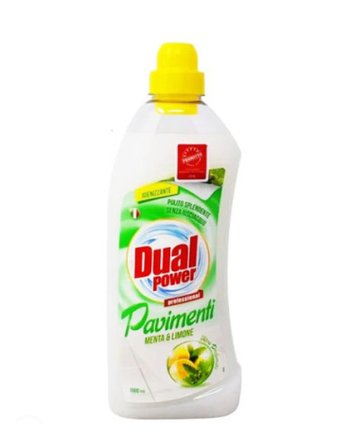 dual power pavimenti 1000ml menta&limone