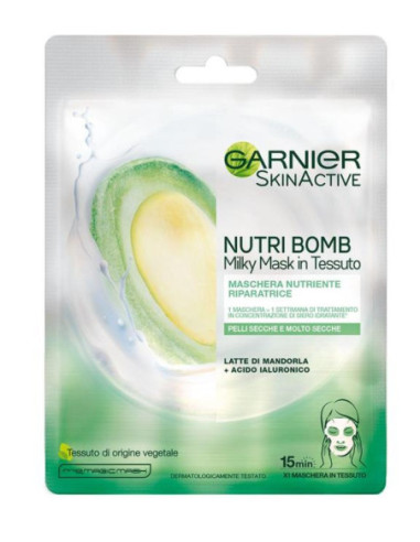 Garnier Maschera Nutri Bomb Latte Di Mandorla 28g