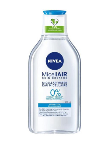 nivea acqua micellare 400ml pelle normale