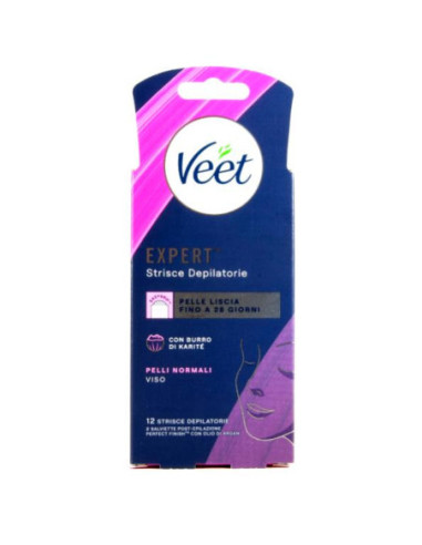 VEET EXPERT STRIS.DEP. VISO PEL.NORM X12