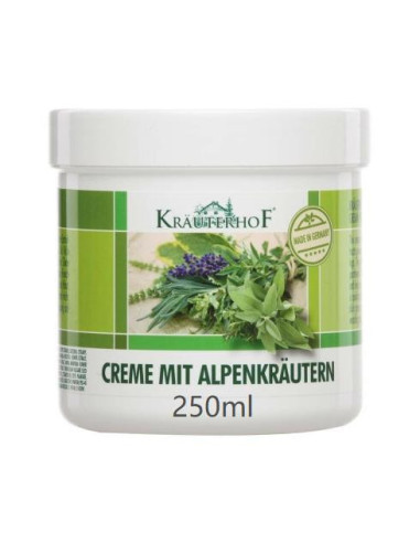 KRAUTERHOF CREMA ALLE ERBE ALPINE E BURRO DI KARITè 250ML