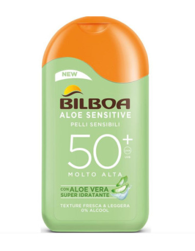 BILBOA ALOE SENSITIVE LATTE SPF50 E 200 ML