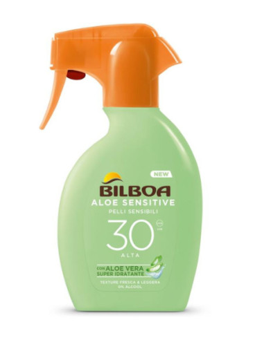 BILBOA ALOE SENSITIVE PELLI SENSIBILI SPF30 TRIGGER 250 ML