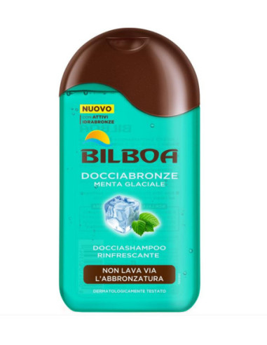 BILBOA DOCCIABRONZE GEL MENTA GLACIALE DOCCIASHAMPOO RINFRESCANTE 220 ML