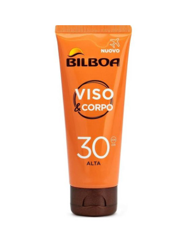 BILBOA TRAVEL CREMA SOLARE VISO E CORPO SPF 30 75ML.PROTEZIONE ALTA