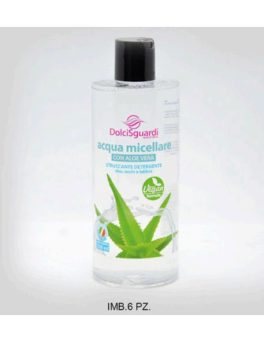 ACQUA MUCELLARE CON ALOE VERA 500ML