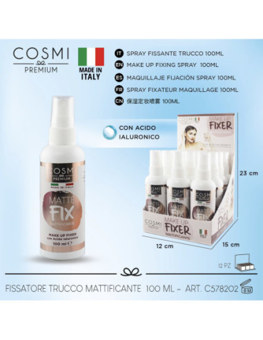 ACQ FISSATORE TRUCCO EFFETTO MATT 100ML