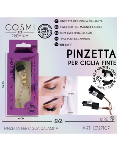 COSMI PREMIUM PINZETTA PER CIGLIA CALAMITA