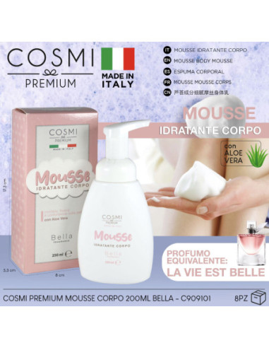 mousse corpo 250ml